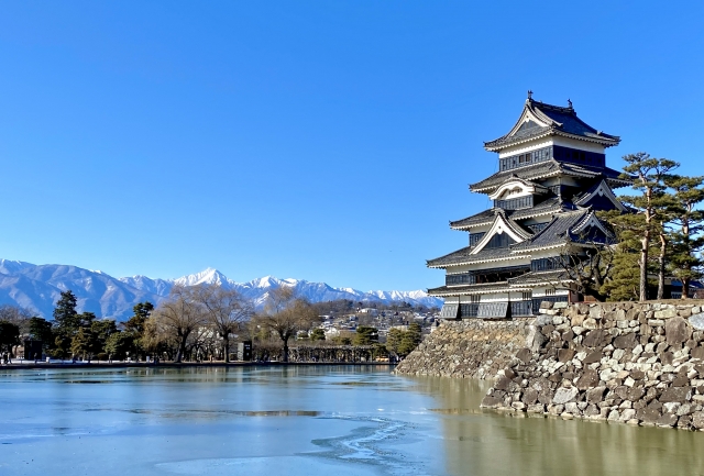 松本市街・松本城エリアの風景